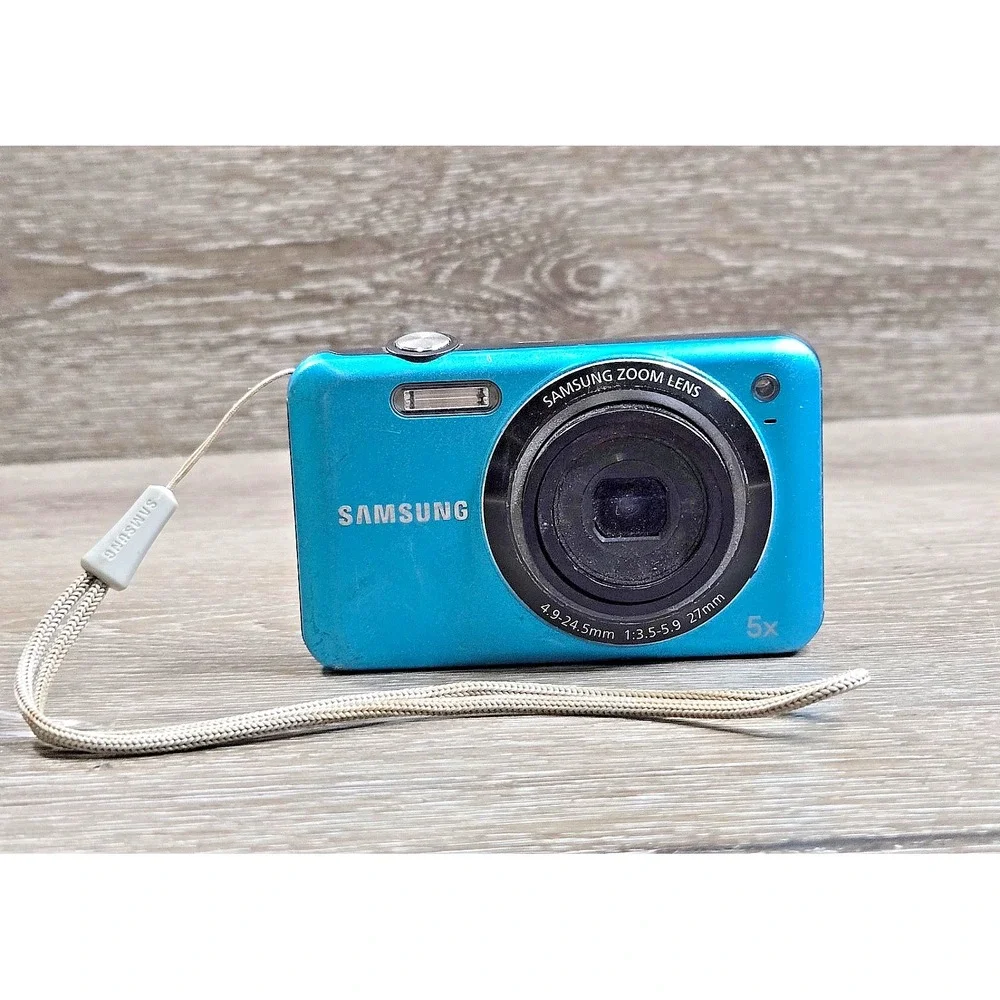 Samsung SL Series SL605 12.2MP Digital Camera Blue EC-SL605BPUUS for parts